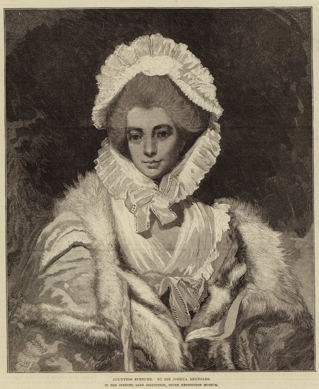 hraběnka Spencerová od Joshua Reynolds