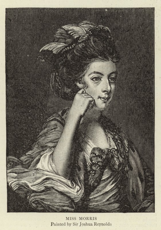 slečno Morrisová od Joshua Reynolds