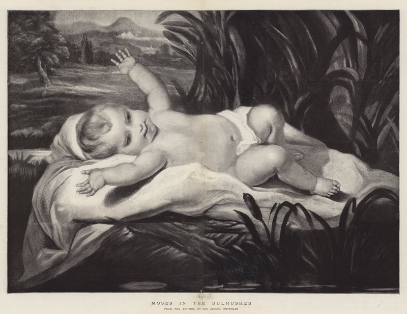 Mojžíš v Sitině od Joshua Reynolds