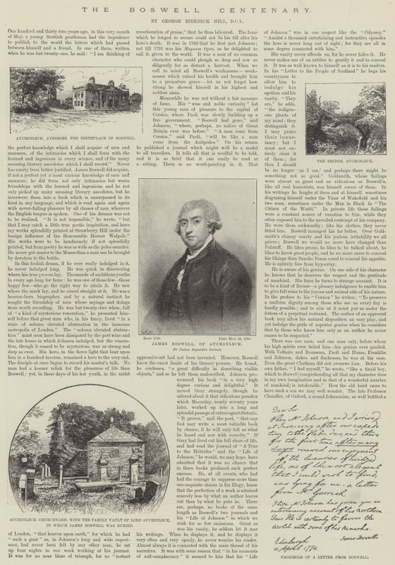 Boswellovo sté výročí od Joshua Reynolds