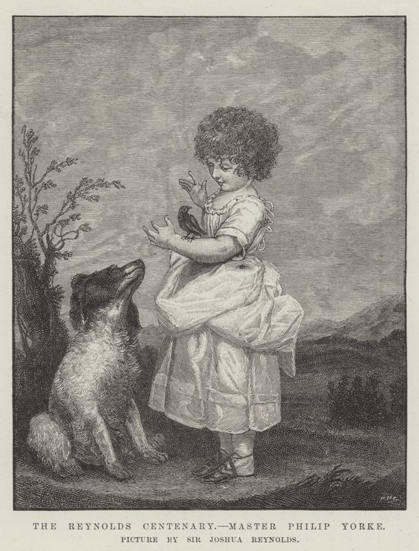 Sté výročí Reynoldse, mistr Philip Yorke od Joshua Reynolds