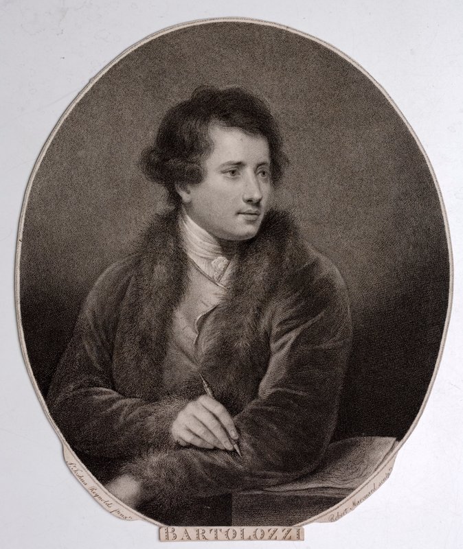Francesco Bartolozzi, italský rytec (rytina) od Joshua (after) Reynolds