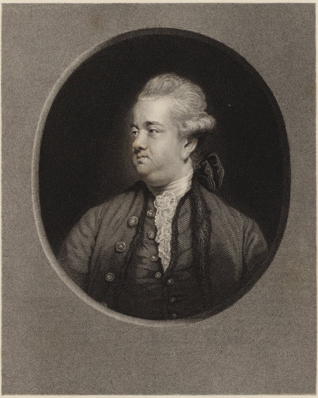 Edward Gibbon od Joshua Reynolds