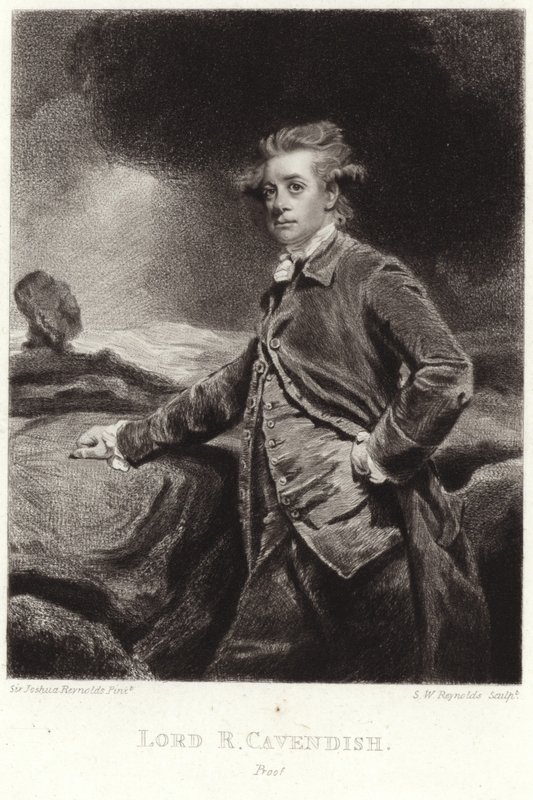 Portrét lorda Richarda Cavendishe od Joshua Reynolds