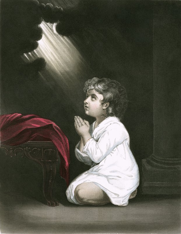 Samuel jako chlapec od Joshua Reynolds