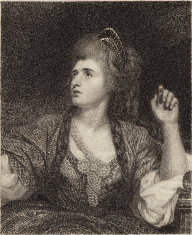 Sarah Siddonsová od Joshua Reynolds