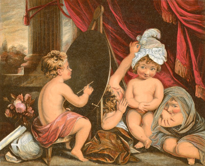 Kojenecká akademie od Joshua Reynolds