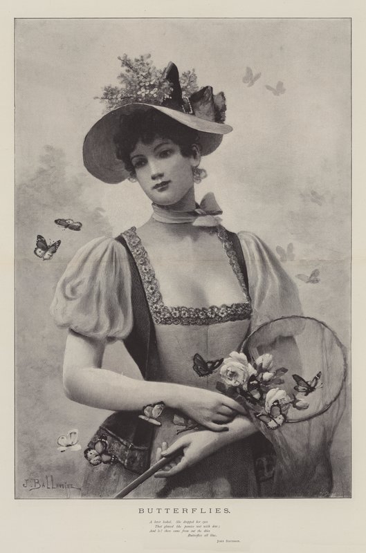 Motýli od Jules Frederic Ballavoine
