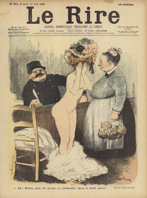 Ilustrace pro Le Rire od Jules Abel Faivre