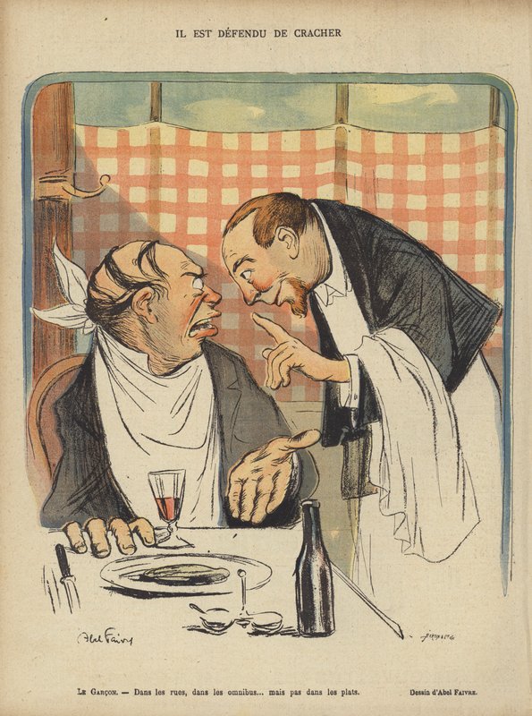Ilustrace pro Le Rire od Jules Abel Faivre
