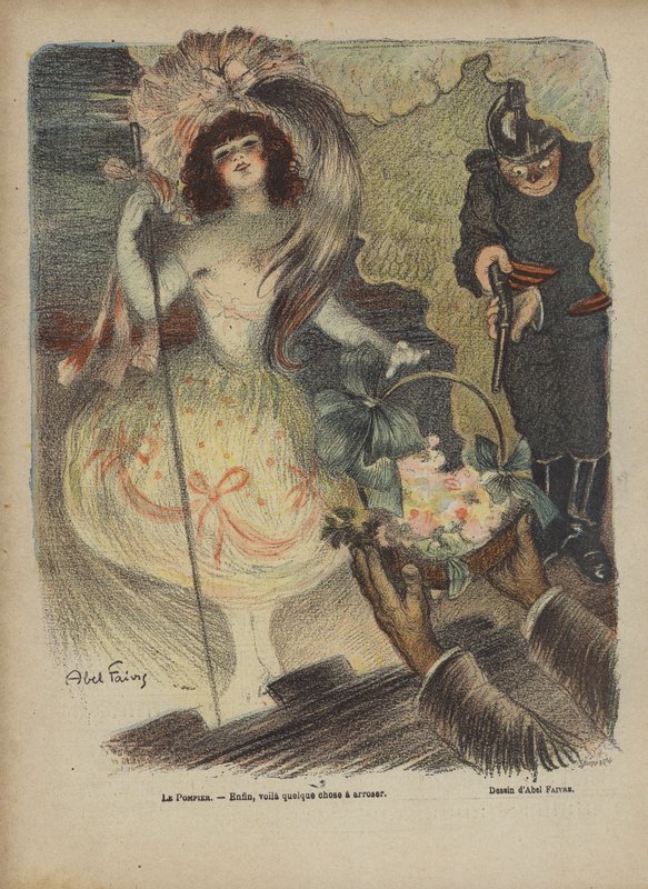 Ilustrace pro Le Rire od Jules Abel Faivre