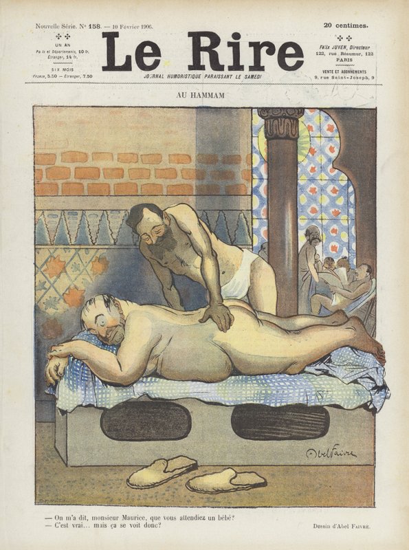 Ilustrace pro Le Rire od Jules Abel Faivre