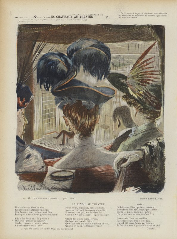 Ilustrace pro Le Rire od Jules Abel Faivre