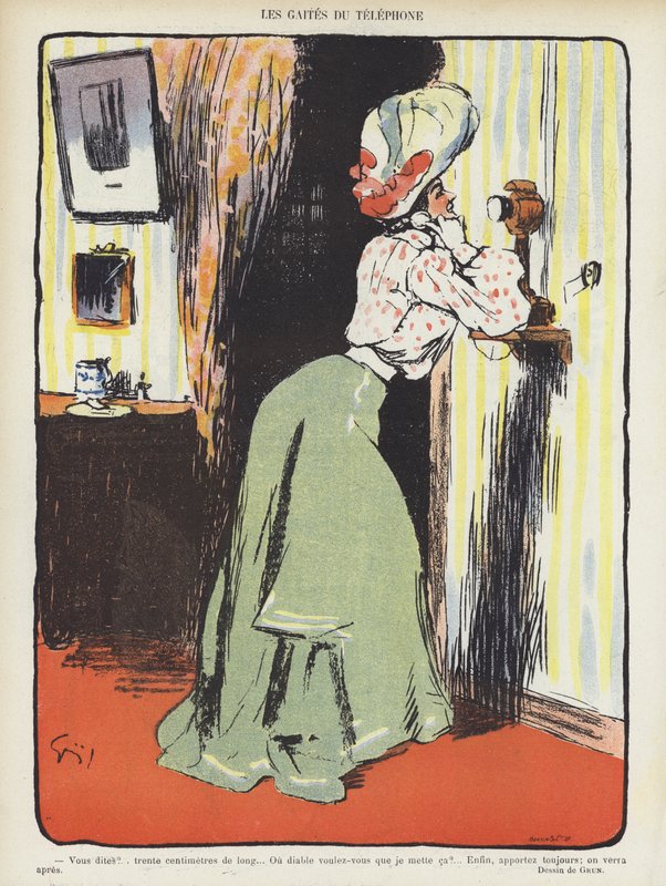 Ilustrace pro Le Rire od Jules Alexandre Gruen or Grun