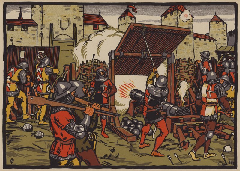Dobytí Aargau Švýcarskou konfederací od Jules Courvoisier