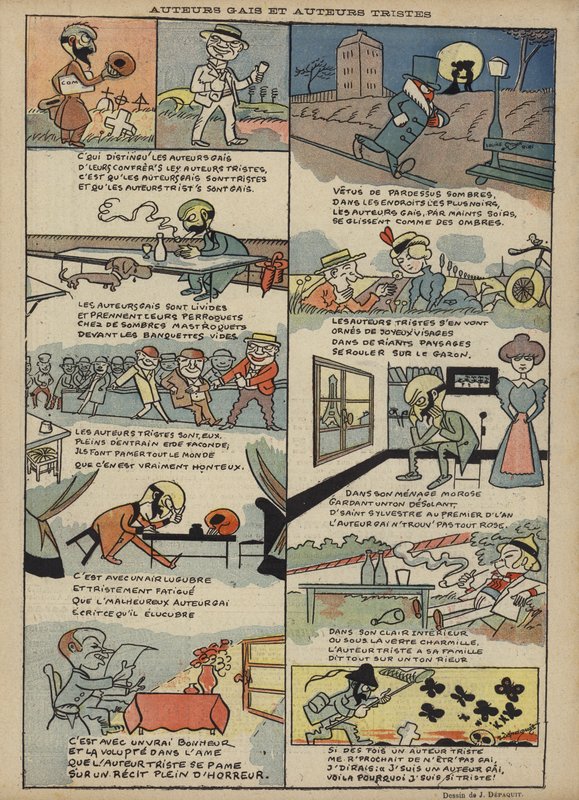 Ilustrace pro Le Rire od Jules Depaquit