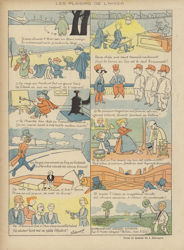 Ilustrace pro Le Rire od Jules Depaquit