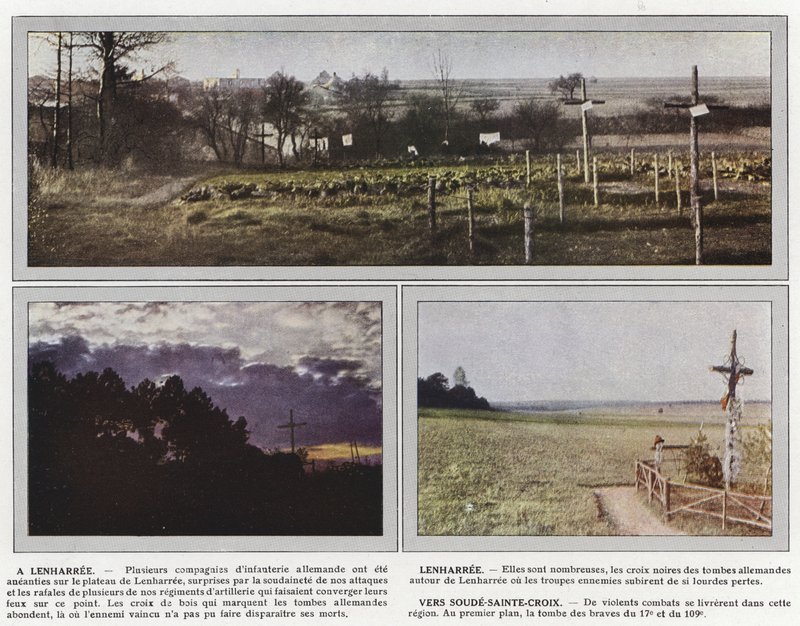 V Lenharree, Lenharree, směrem k Soude-Sainte-Croix od Jules Gervais Courtellemont