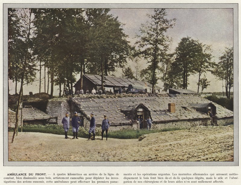 Přední sanitka od Jules Gervais Courtellemont