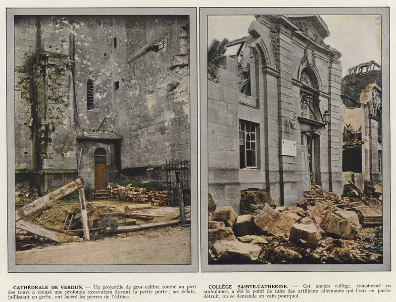 Cathedrale de Verdun, College Sainte-Catherine od Jules Gervais Courtellemont