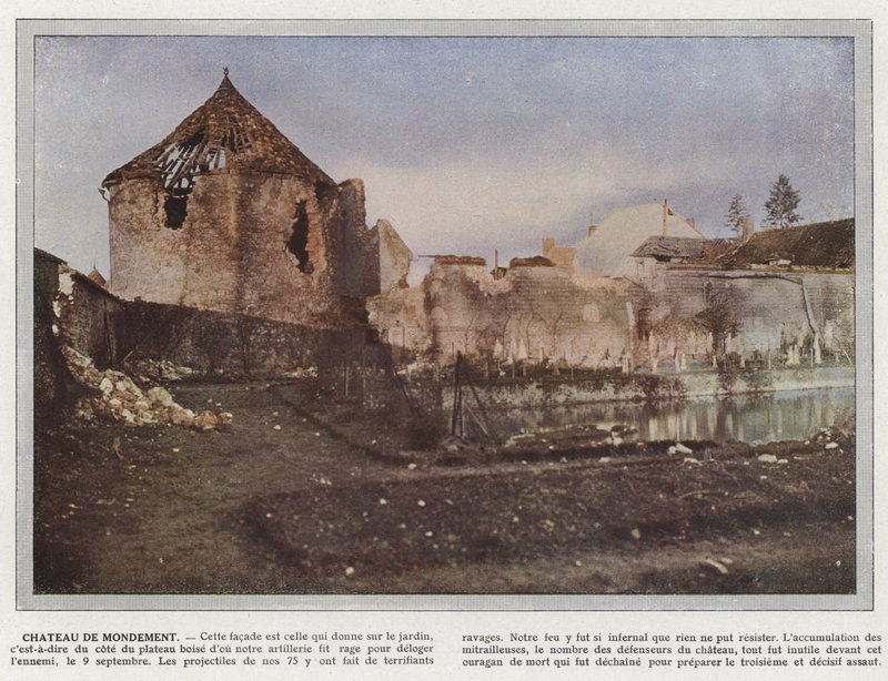 Chateau de Mondement od Jules Gervais Courtellemont