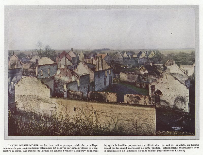 Chatillon-sur-Morin od Jules Gervais Courtellemont