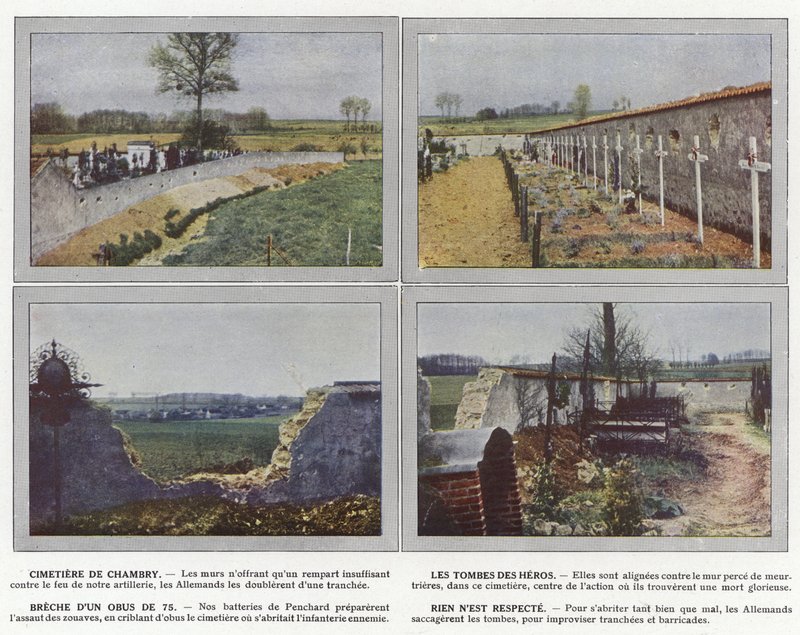 Hřbitov Chambry, Les Tombes des Heros, Breche D