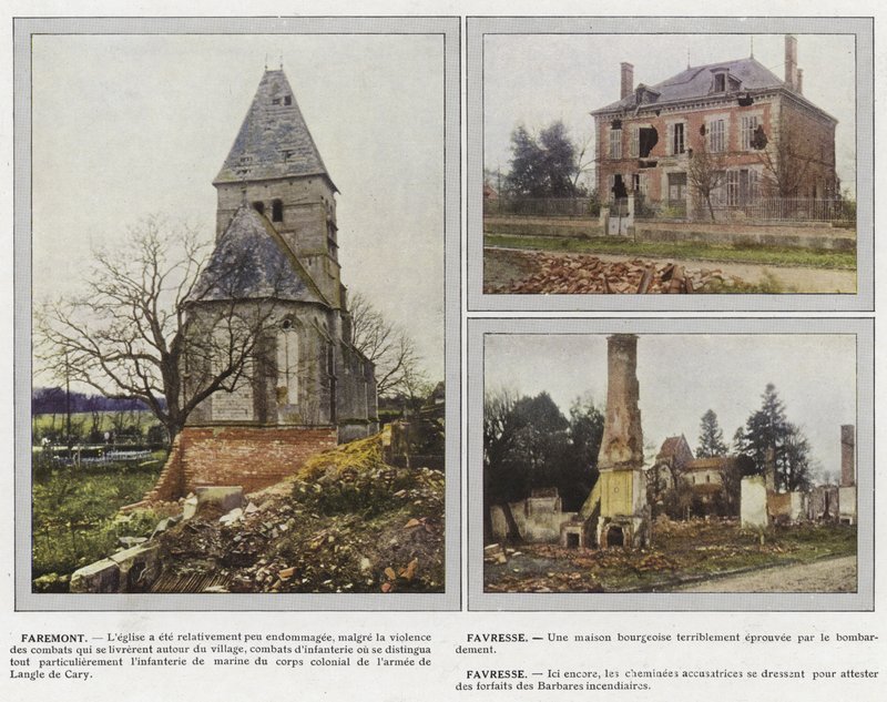 Fairmont, Favresse, Favresse od Jules Gervais Courtellemont