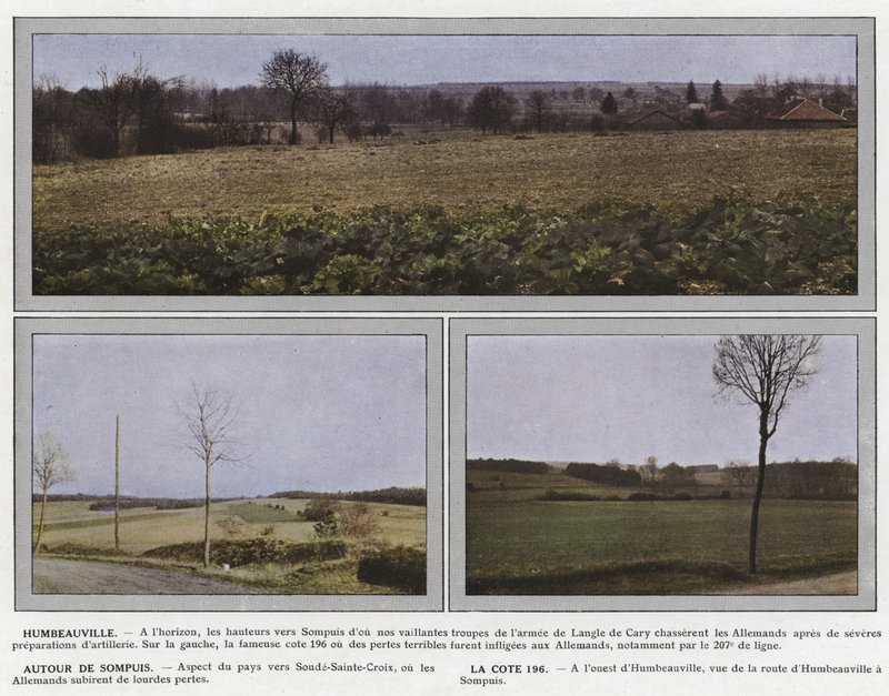 Humbeauville, Okolí Sompuis, La Cote 196 od Jules Gervais Courtellemont