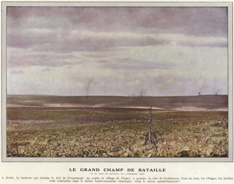 Velké bitevní pole od Jules Gervais Courtellemont