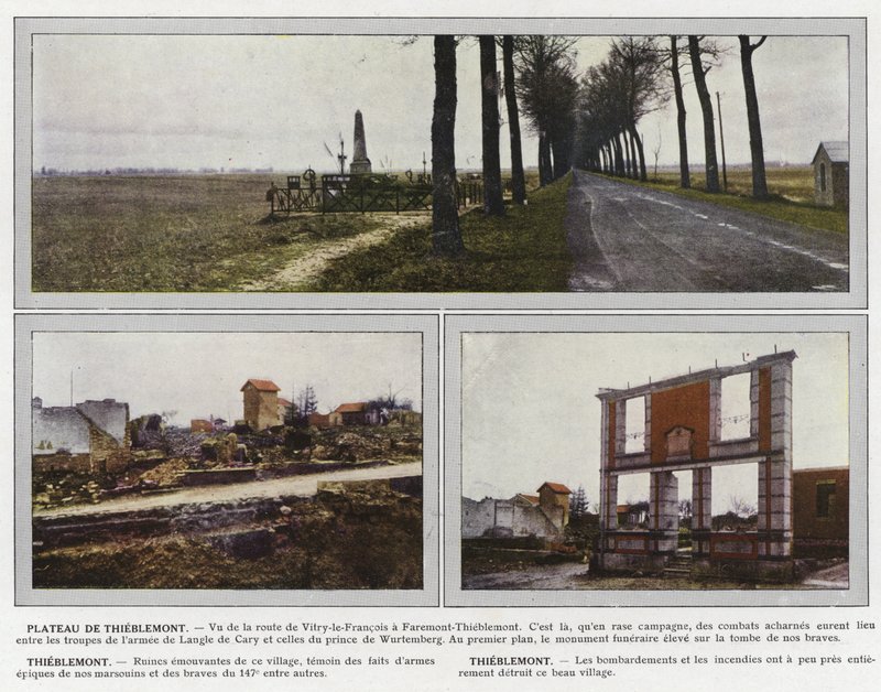 Plateau de Thieblemont, Thieblemont, Thieblemont od Jules Gervais Courtellemont