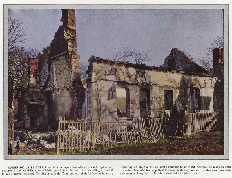 Ruiny Savinie od Jules Gervais Courtellemont