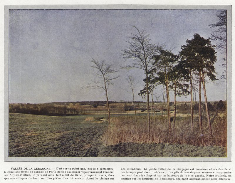 Vallee de la Gergogne od Jules Gervais Courtellemont