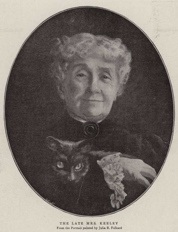 Zesnulá paní Keeleyová od Julia Bracewell Folkard