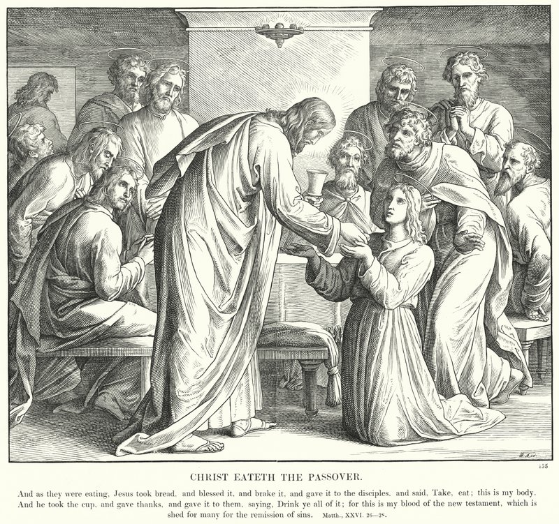 Závěsný od Julius (after) Schnorr von Carolsfeld