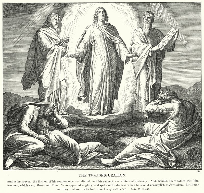 Proměna (rytina) od Julius (after) Schnorr von Carolsfeld