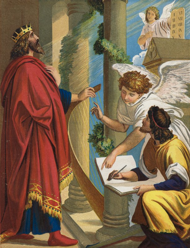 Davidova petice od Julius Schnorr von Carolsfeld