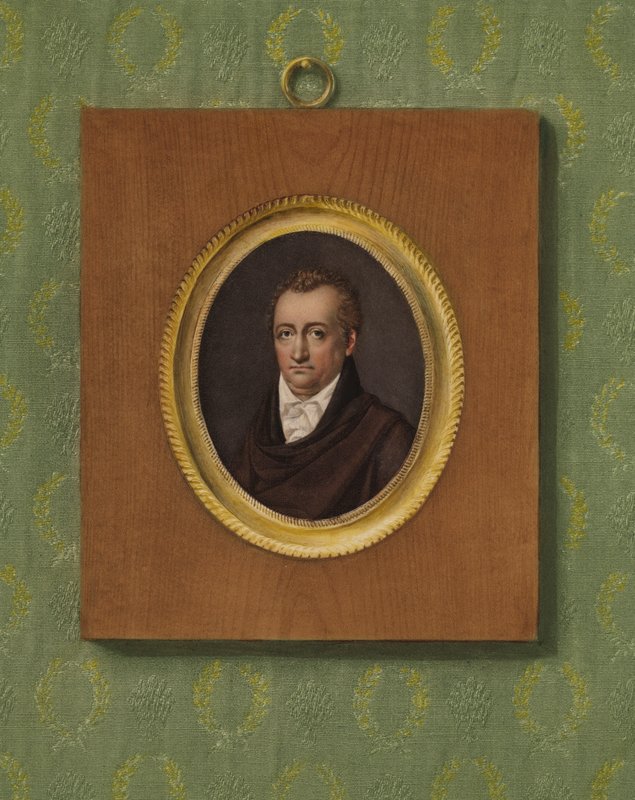 Portrét Johanna Wolfganga Goetha od Karl Josef Raabe