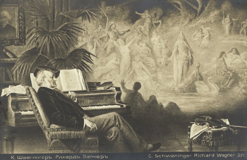 Sen Richarda Wagnera od Karl or Carl the Younger Schweninger