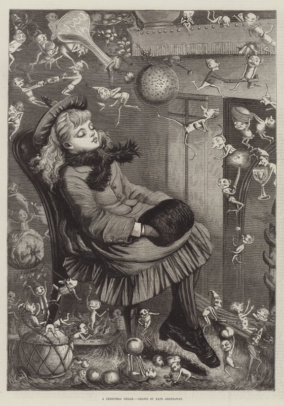 Vánoční sen od Kate Greenaway
