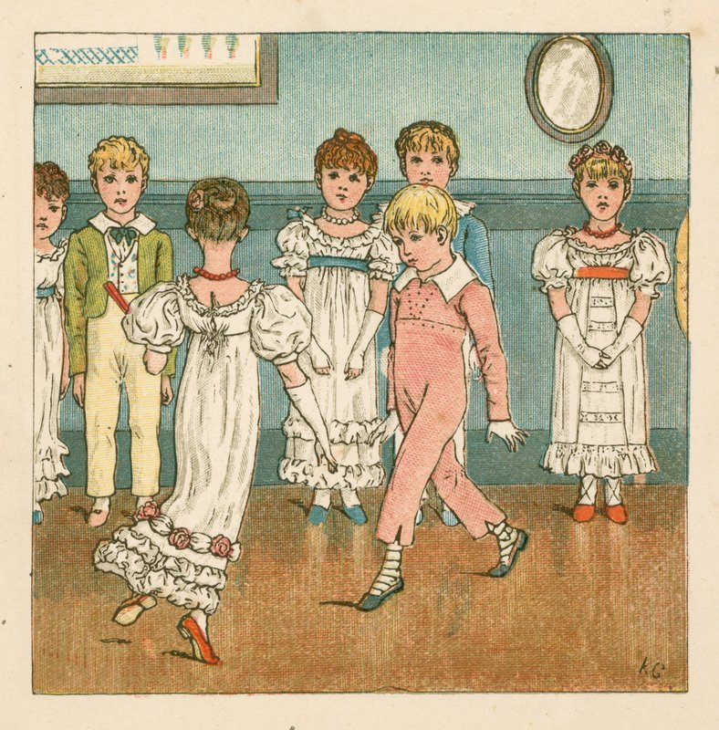 Taneční lekce od Kate Greenaway