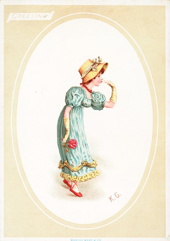 Přání (chromolit) od Kate Greenaway