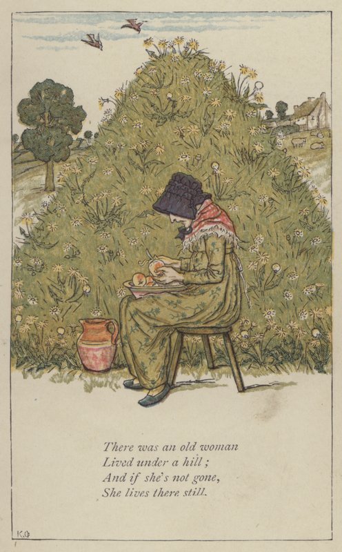Byla tam stará žena od Kate Greenaway