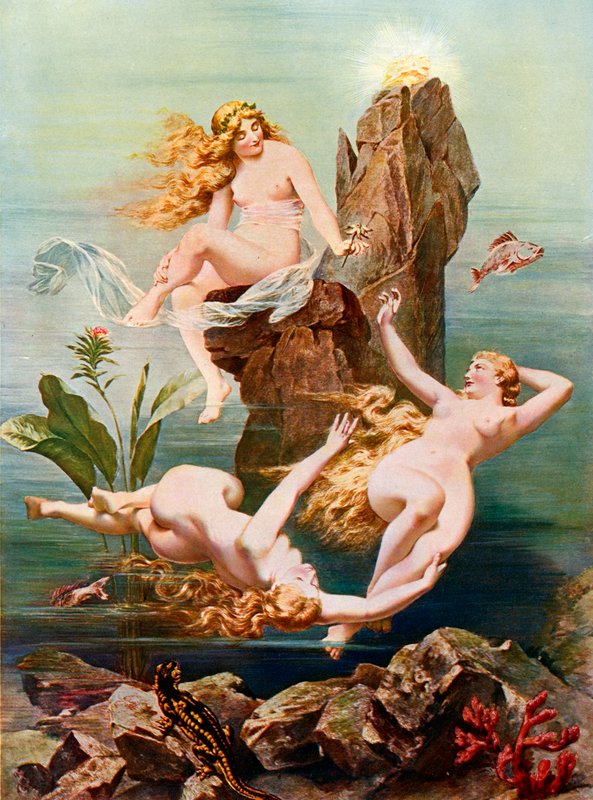 Das Rheingold, úvodní scéna od Konrad Dielitz