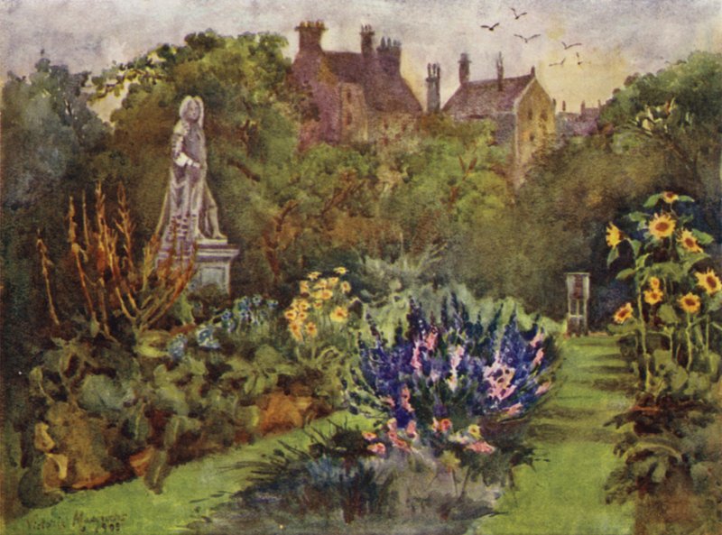 Chelsea Physic Garden (barevné lito) od Lady Victoria Marjorie Harriet Manners