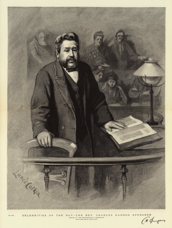 Celebrity dne, reverend Charles Haddon Spurgeon od Lance Calkin