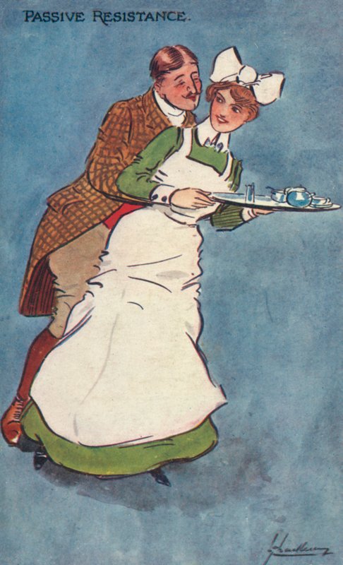 Pasivní odolnost. (barevná litografie) od Lance Thackeray
