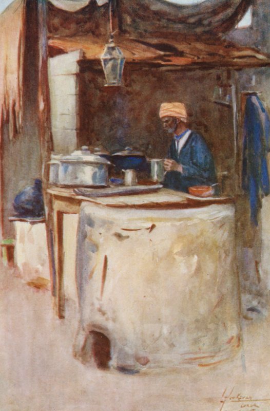 Lidé Egypta: (barevná litografie) od Lance Thackeray