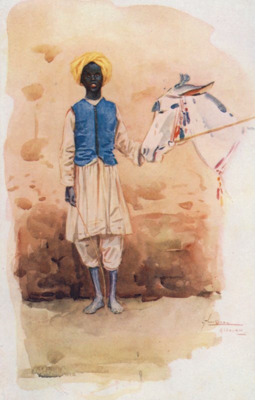Lidé Egypta: (barevná litografie) od Lance Thackeray