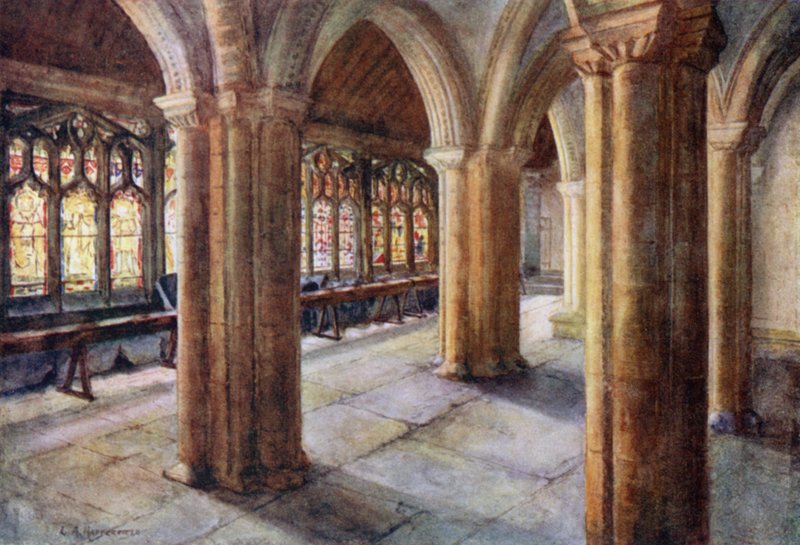 The Cloisters, Bristolská katedrála od Laura Annie Happerfield